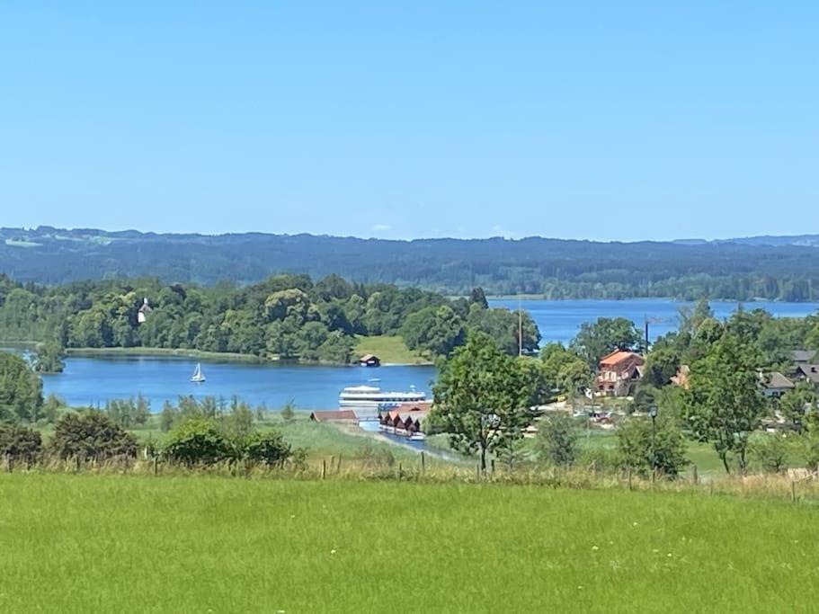 Extravagantes Ganzes Haus Am Staffelsee 斯豪森·安·施塔费尔 外观 照片